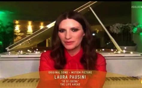 Laura Pausini Vince Il Golden Globe Per La Canzone Io Sì