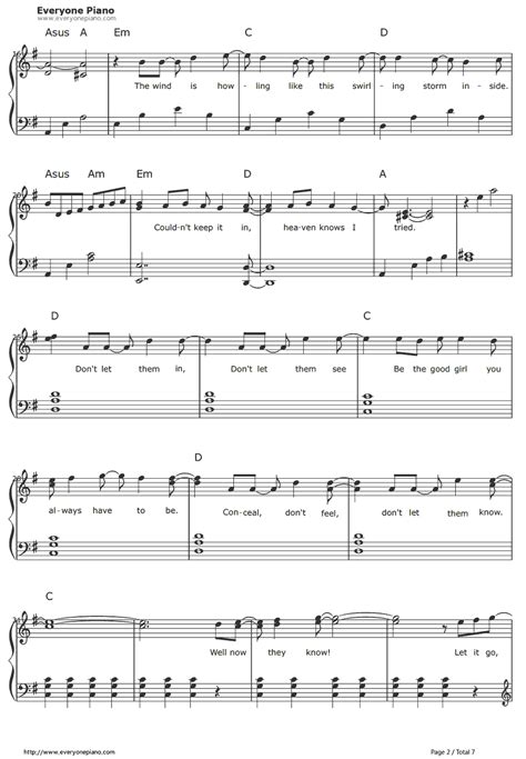 Enjoy an unrivalled sheet music experience for ipad—sheet music viewer, score library, and music store all in one app. Free Let It Go Easy Version-Frozen Theme Sheet Music Preview 2 | Piano sheet music free, Sheet ...