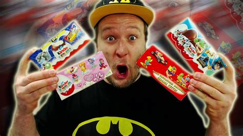 4 X 3er Pack Kinder Überraschung Unboxing Youtube