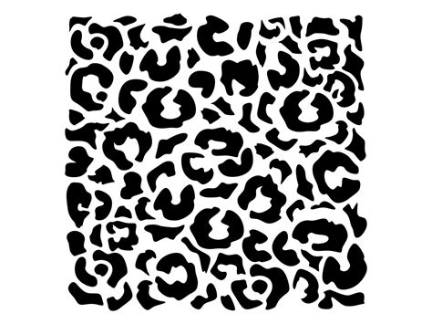 Leopard Pattern Svg Leopard Print Pattern Svganimal Print Etsy