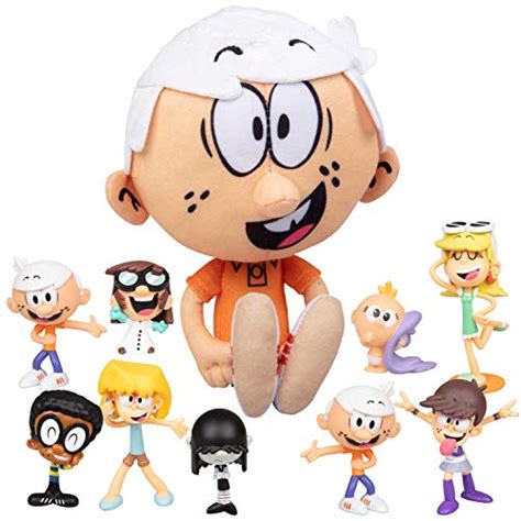 The Loud House 9 Piece Multi Pack Toy T Set Includes
