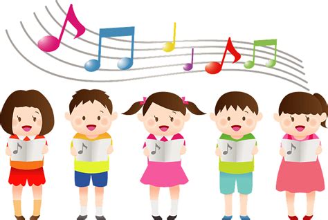 Children Are Singing Music Clipart Free Download Transparent Png