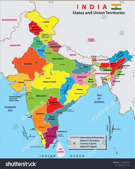 Seriously 22 List On India Political Map With States And Capitals Hd