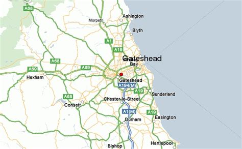 Gateshead Map