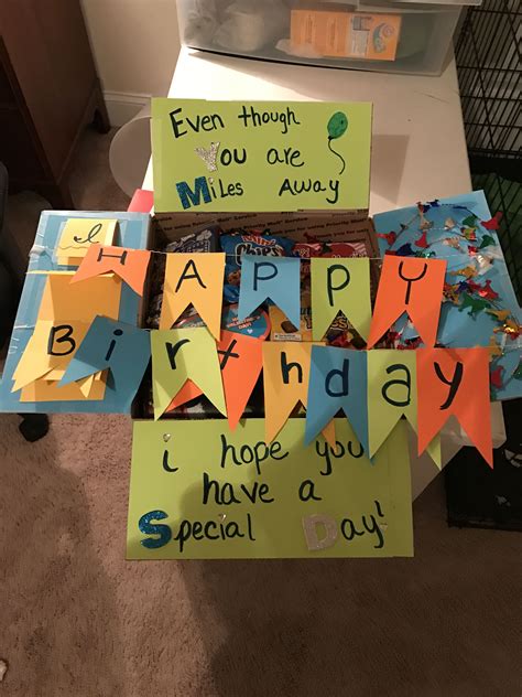 Pin By Melanie Morrison On Military Care Packages Birthday Care