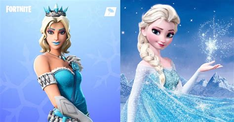 Fortnites Christmas Day Skin Is An Ice Queen That Is Definitely Not Elsa