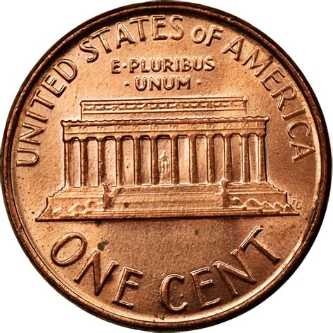 One Cent 1986 Lincoln Memorial Coin From United States Online Coin Club