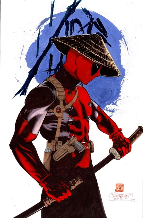 Deadpool Fan Art Deadpool Samurai By James Pascoe The 5