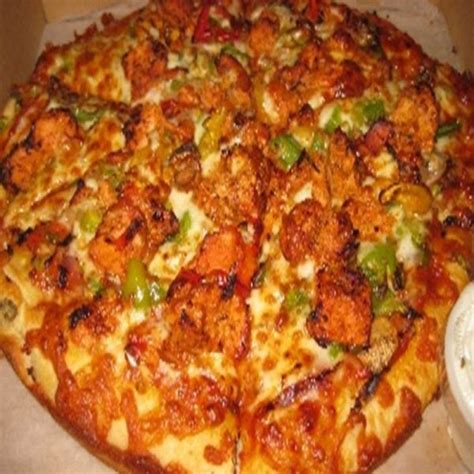 Butter Chicken Pizza Tasty Curry Restaurant And Pizza