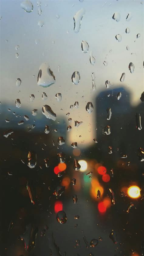 Raindrops On Window Full Hd Wallpaper Iphone 6 6s Plus Hd Wallpaper