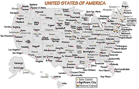Mapas De Estados Unidos Atlas Del Mundo