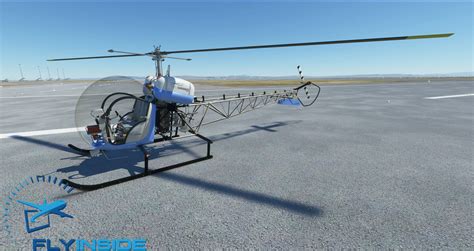 Microsoft Flight Simulator First Payware Helicopter Bell 47 G2 Released