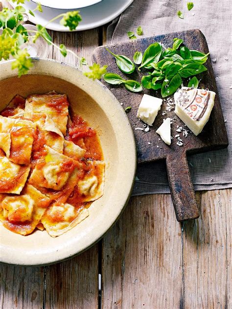 Wholewheat Ravioli With Courgette Flowers And Ricotta Pasta Recipes