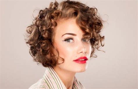 Short Haircuts For Square Faces And Curly Hair Fashion Style