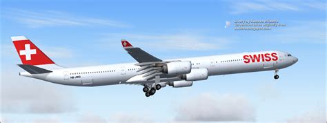 Swiss Airbus A340 600