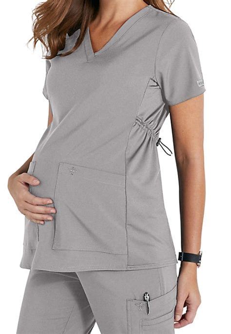stylish and comfortable the mommy and me maternity scrubs top is designed to provide flexibility