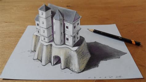 How to draw 3d a cross ! Optical Illusion: 3D Drawings That Will Make You Say WOW