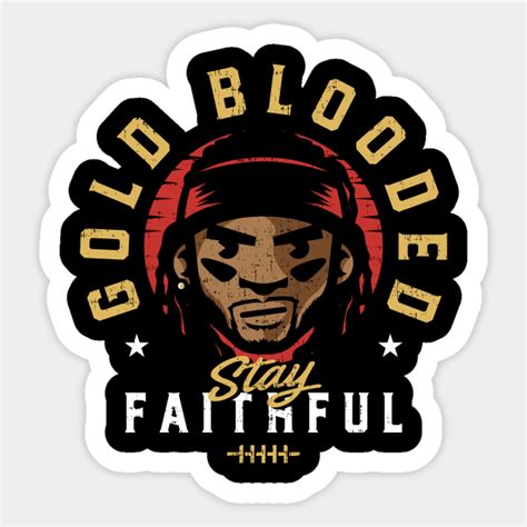 Red blooded woman is a song recorded by australian singer kylie minogue for her ninth studio album, body language (2003). Gold Blooded - Richard Sherman - Sticker | TeePublic