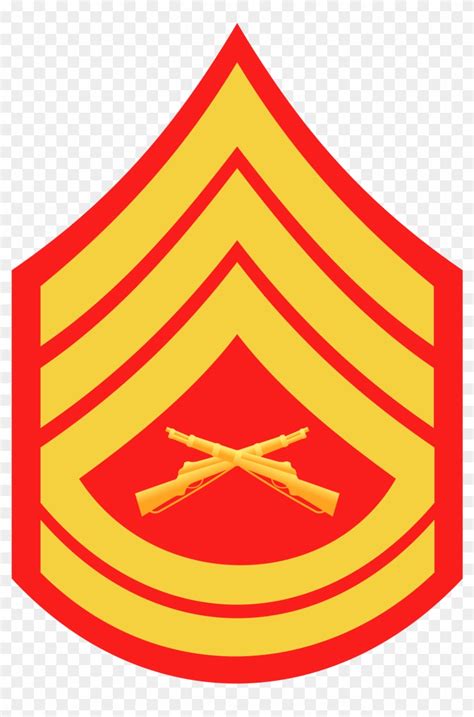 Gunnery Sergeant Sergeant Major Usmc Rank Hd Png Download
