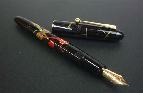 Brush sign pen by craft design technology. Pilot Namiki Fountain Pen F Nib 14K Maki-e Lacquer Kendama ...
