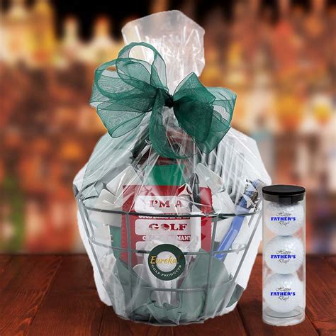 Fathers Day Golf T Basket