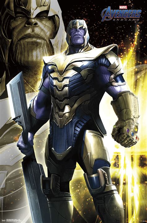 Avengers Endgame Thanos Poster