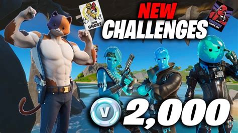Fortnite Meowscles Mischief New Challenges Shadow Vs Ghost