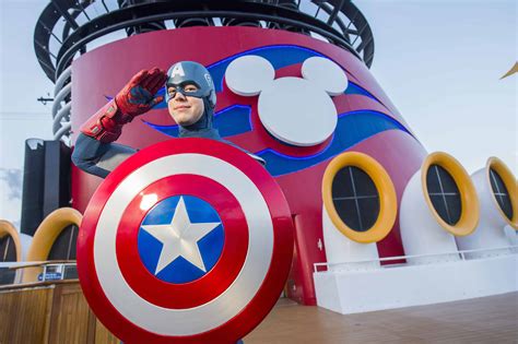 Marvel Day At Sea Disney Cruise Sets Sail For The First Time
