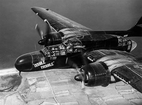 P 61a Black Widow Double Trouble Wings Tracks Guns Vintage