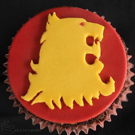 Game Of Thrones Sigil Cupcakes Cakecrumbs