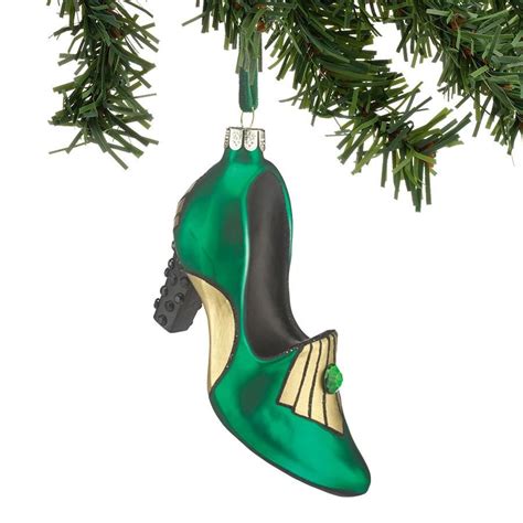 Deco High Heel Shoe Ornament Shoe Ornaments Christmas Tree Design Ornaments