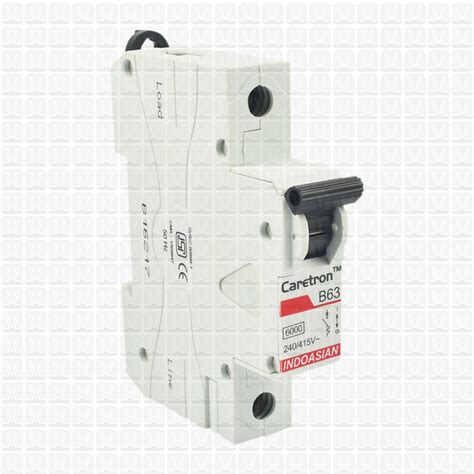 Caretron 63 Amp Single Pole Mcb Mcbs Vardhman Shop