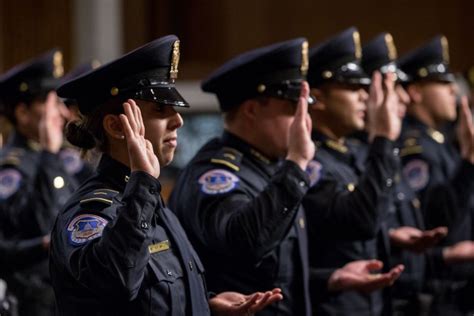 u s capitol police recruit swearing in ceremony all photos