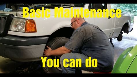 Basic Maintenance For Your Vehicle You Can Do Yourself Youtube