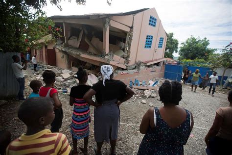 Strong Aftershock Rattles North Haiti One Day After Deadly Earthquake