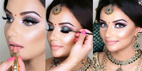 Indian Bridal Makeup Step By Step Pictures Wavy Haircut