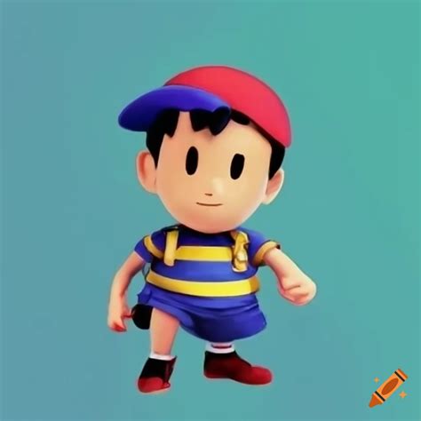 Artwork Of Ness From Earthbound