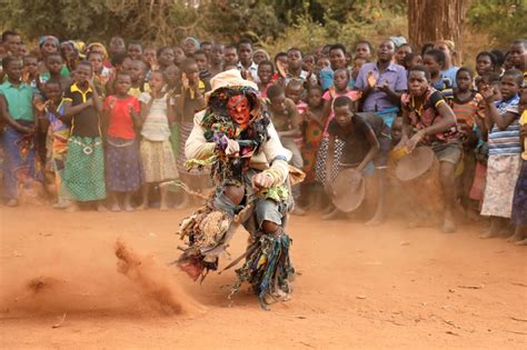 Malawi Traditional Nyau Dancer Dietmar Temps Photography