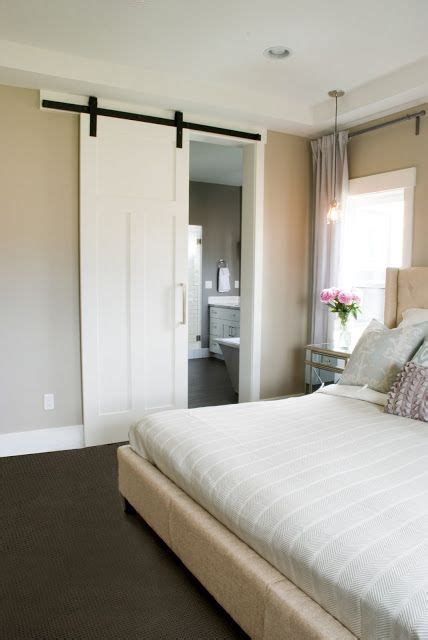 However, the door disappearing into the wall cavity has certain requirements, such as the necessary clearance for the door width. The Parade House Reveal~ | Home, Modern barn door, White rooms