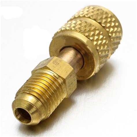Brass Air Conditioners Adapters Mayitr R410a Adapter Fitting 14 Male