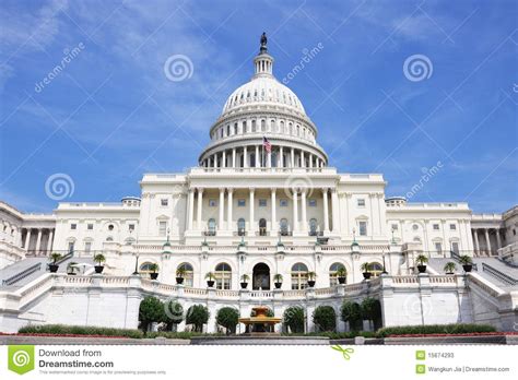 United States Capitol Building In Washington Dc Usa Stock