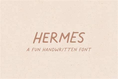 Copyright (c) 1991, 1994 paragraph. Hermes // A Fun Handwritten Font // Display Font ...