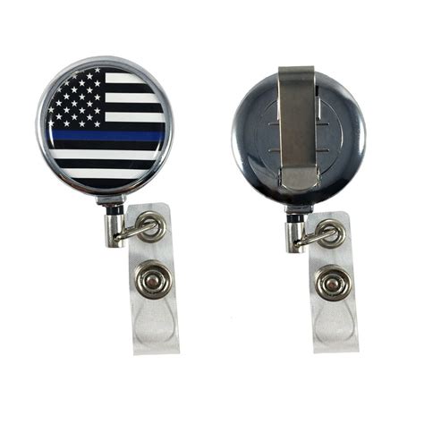 Thin Blue Line Badge Reel