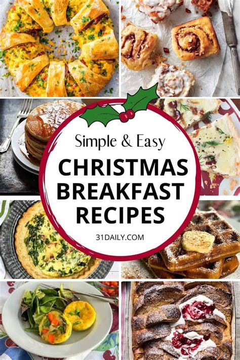 55 Easy Christmas Breakfast And Brunch Recipes Christmas Breakfast