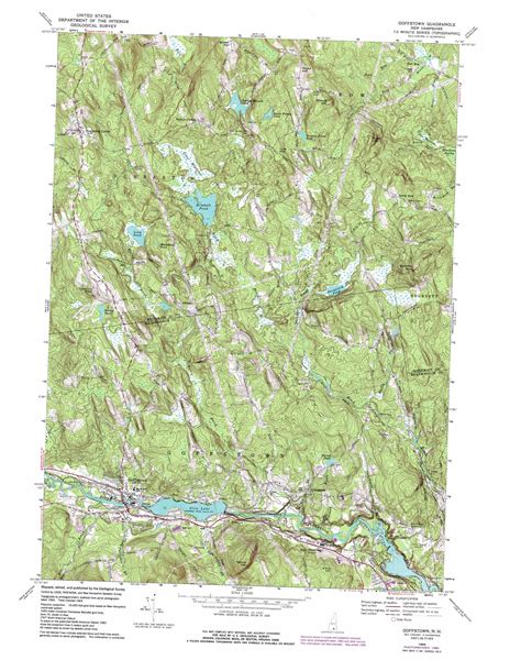 Goffstown Topographic Map Nh Usgs Topo Quad 43071a5