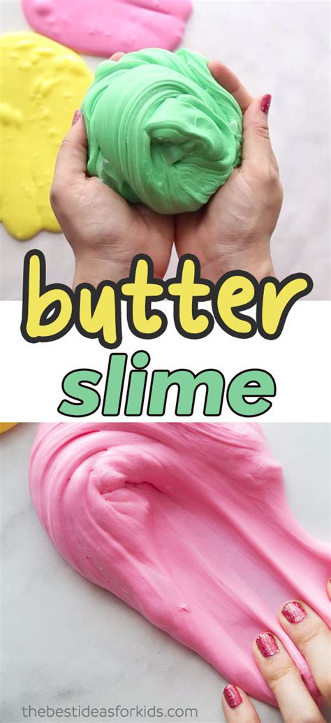 How To Make Butter Slime Without Glue And Activator Pasesd