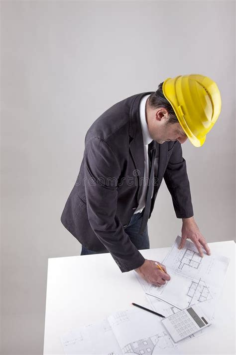 Architect At Work Stock Photo Image Of Environment Design 20440298