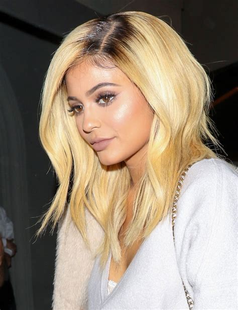 Blonde kylie made a comeback! Medium Length Blonde Wig | See All of Kylie Jenner's Most ...