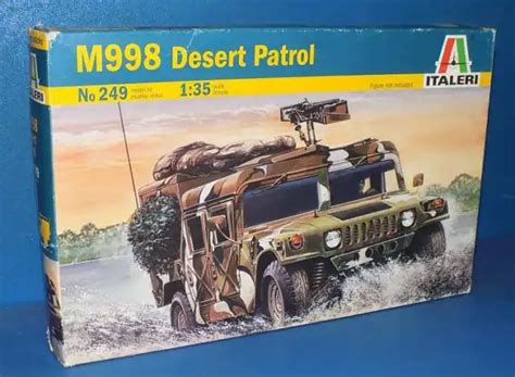 Italeri 135 M998 Hmmwv Desert Patrol Hummer Kit 249 Eur 3443