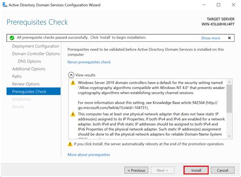 Configuring An Active Directory In Windows Server Transip